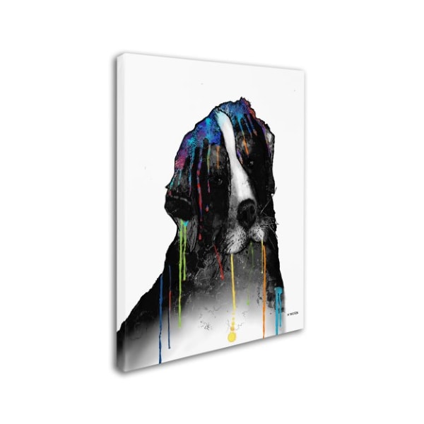 Marlene Watson 'Bernese Mountain Dog' Canvas Art,14x19